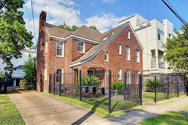 Exterior, Facade, Brick Facade, Tudor Revival