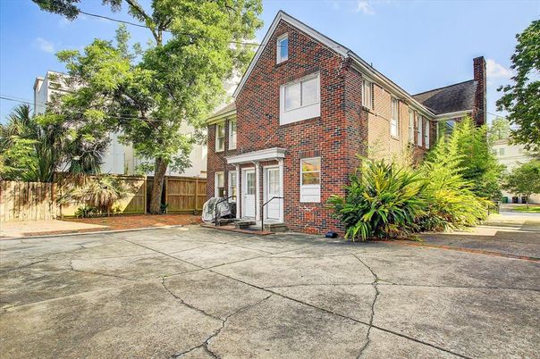 Exterior, Facade, Brick Facade, Tudor Revival