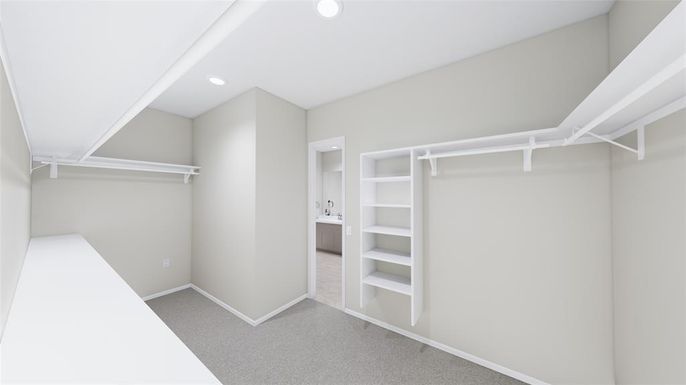 Interior, Recessed Lighting, Walk-in Closets