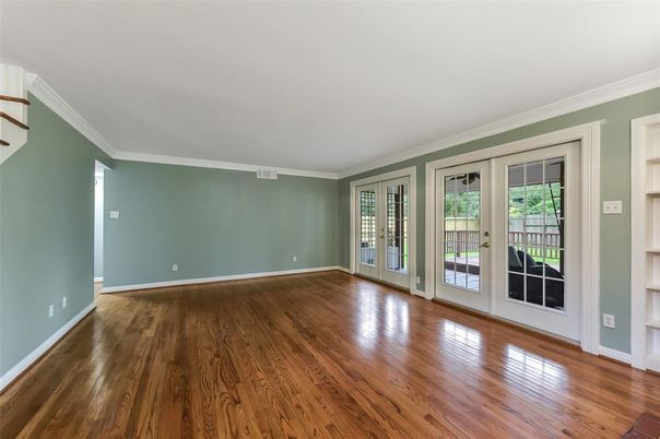Empty room, Interior, Wood Texture Flooring