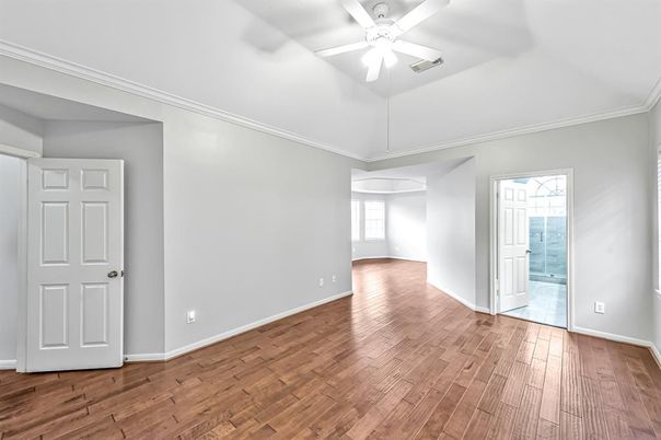 Empty room, Interior, Wood Texture Flooring