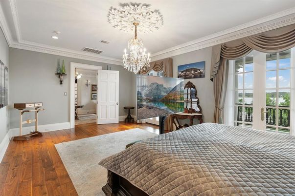 Chandelier, Interior, Recessed Lighting, Wood Texture Flooring