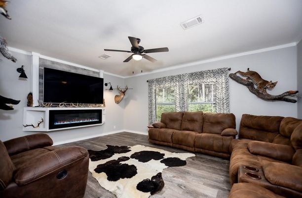 Fireplace, Interior, Living room, Wood Texture Flooring
