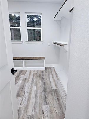 Interior, Walk-in Closets, Wood Texture Flooring