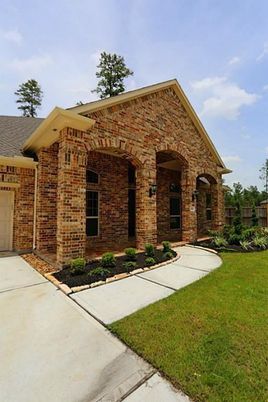 Attached, Backyard, Exterior, Facade, Brick Facade, Brick Traditional