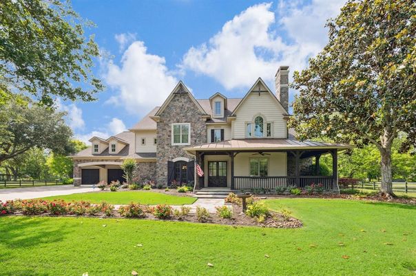 Attached, Backyard, Exterior, Facade, Tudor Revival