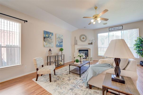 Fireplace, Interior, Living room, Wood Texture Flooring