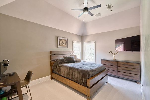 Bedroom, Home Office, Interior, Recessed Lighting