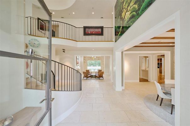 Dining room, Interior, Recessed Lighting