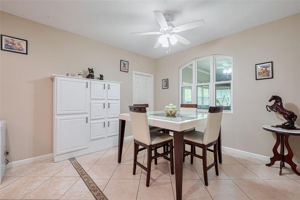 Dining room, Interior