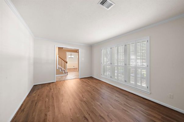 Empty room, Interior, Wood Texture Flooring