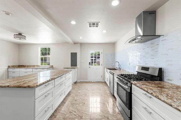 Interior, Kitchen, Recessed Lighting, Stainless Steel Appliances