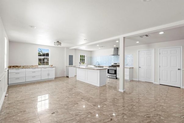 Interior, Kitchen, Recessed Lighting, Stainless Steel Appliances