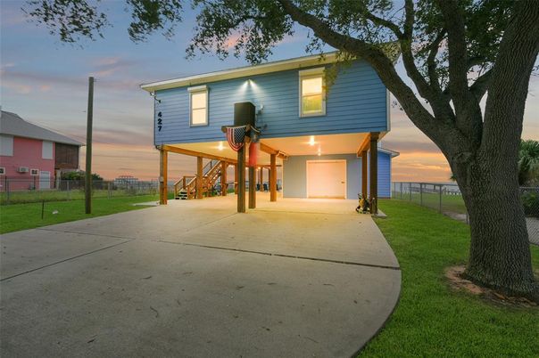Attached, Backyard, Exterior, Facade, Raised Ranch