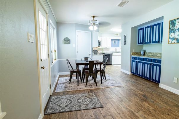 Dining room, Interior, Kitchen, Wood Texture Flooring