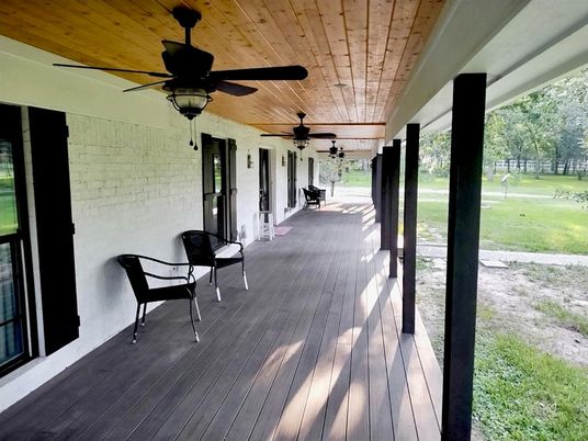 Exterior, Wood Texture Flooring