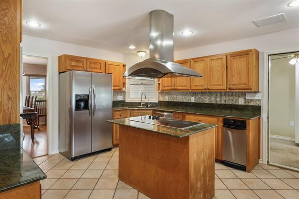 Interior, Kitchen, Recessed Lighting, Stainless Steel Appliances
