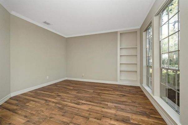 Empty room, Interior, Wood Texture Flooring