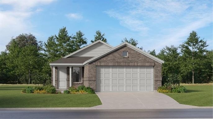 Attached, Exterior, Facade, Brick Facade, Brick Traditional
