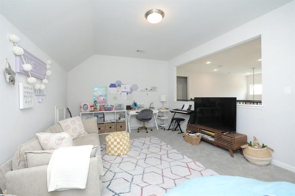 Home Office, Interior, Living room, Recessed Lighting