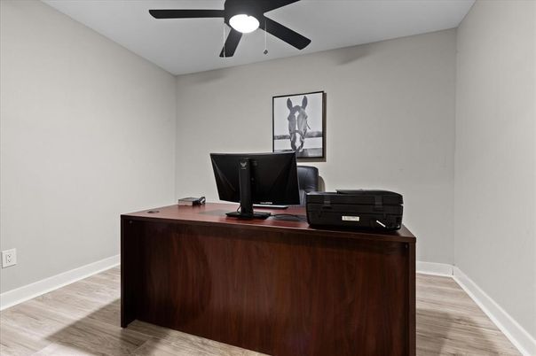 Home Office, Interior, Wood Texture Flooring