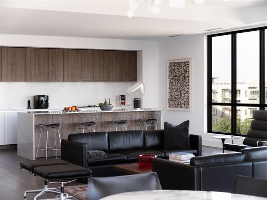 Interior, Kitchen, Living room