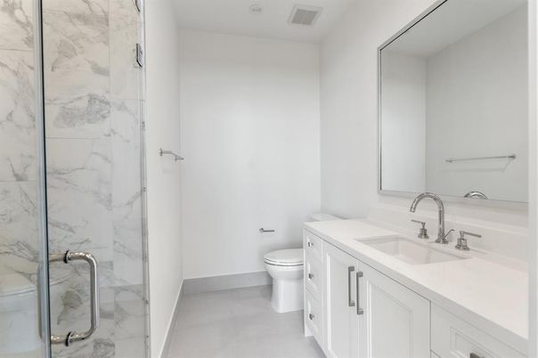 Bathroom, Interior, Marble Walls