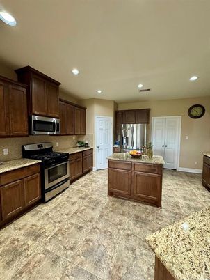 Interior, Kitchen, Recessed Lighting, Stainless Steel Appliances