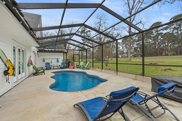 Glass Ceilings, Interior, Pool, Sun Room