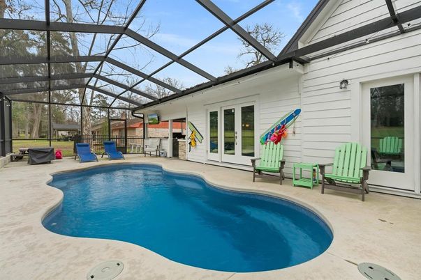 Glass Ceilings, Interior, Pool, Sun Room