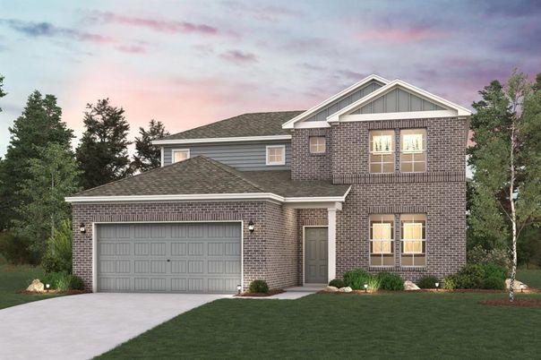 Attached, Exterior, Facade, Brick Facade, Brick Traditional