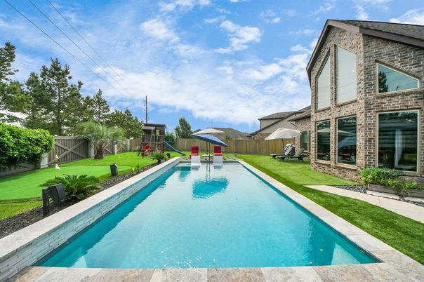 Backyard, Exterior, Playground, Pool