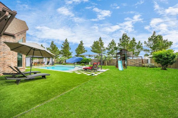 Backyard, Exterior, Playground, Pool