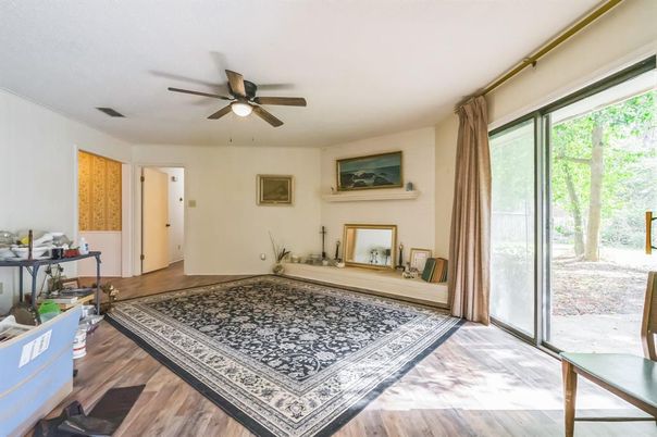 Empty room, Interior, Wood Texture Flooring