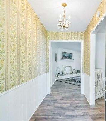 Chandelier, Interior, Wood Texture Flooring