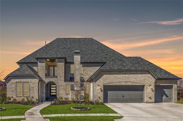 Attached, Exterior, Facade, Brick Facade, French Provincial