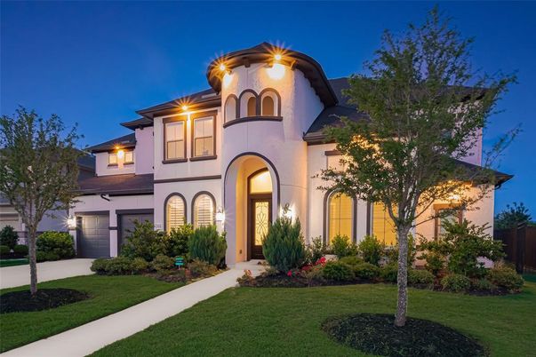 Attached, Backyard, Exterior, Facade, Mediterranean