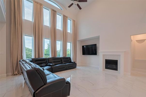 Fireplace, Interior, Living room, Marble