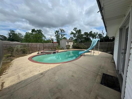 Backyard, Exterior, Playground, Pool