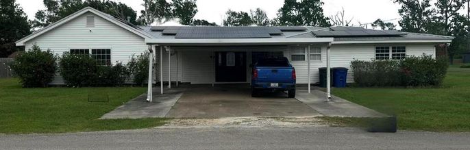 Backyard, Exterior, Solar Panels