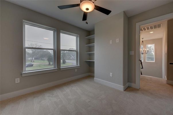 Chandelier, Empty room, Interior
