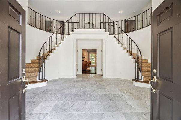 Interior, Marble, Recessed Lighting