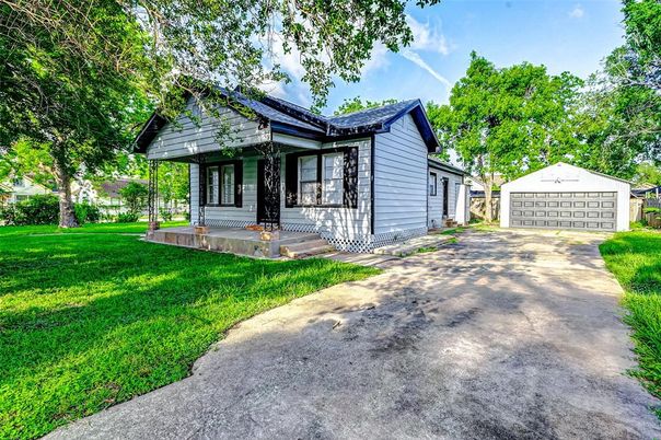 Backyard, Detached Garage, Exterior, Facade, None