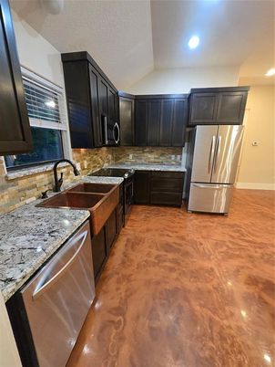 Interior, Kitchen, Recessed Lighting, Stainless Steel Appliances