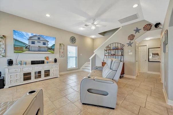 Home Theatre Room, Interior, Recessed Lighting