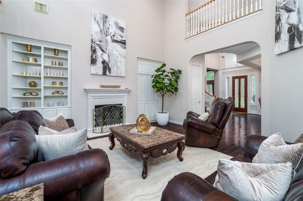 Fireplace, Interior, Living room, Wood Texture Flooring