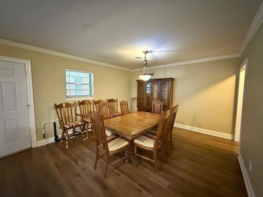 Dining room, Interior, Wood Texture Flooring