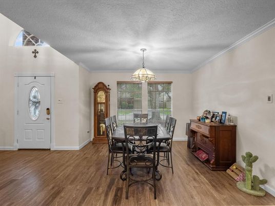 Dining room, Interior, Wood Texture Flooring