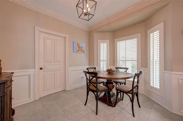 Dining room, Interior, Pendant Lights
