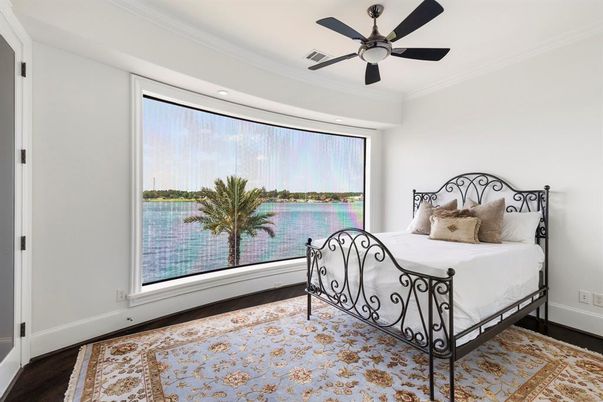 Bedroom, Interior, Water, Wood Texture Flooring